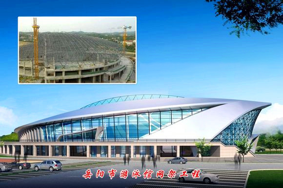 什邡游泳池网架